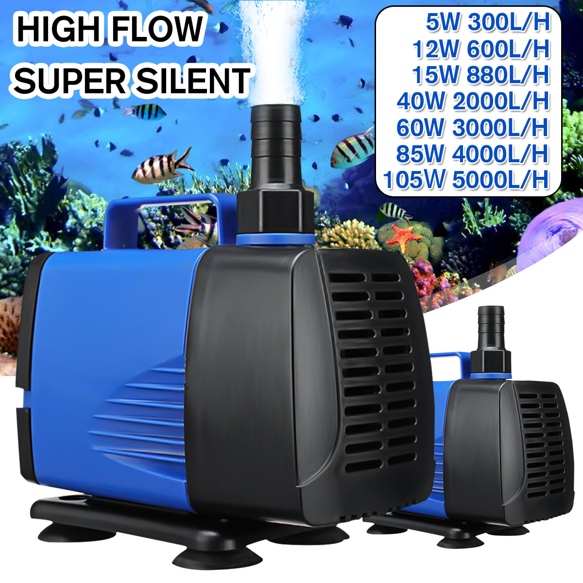 300-5000LH-85W105W135W-Submersible-Water-Pump-Aquarium-Fountain-Fish-Pond-Tank-Hydroponics-1500192-1