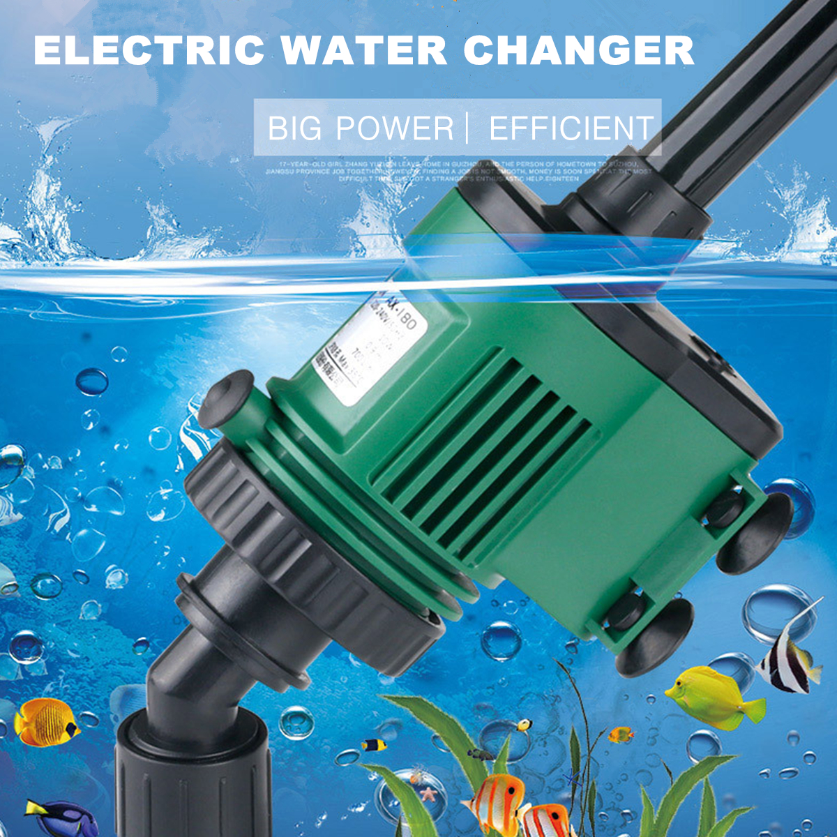 7001000LH-Aquarium-Gravel-Cleaner-Sand-Fish-Tank-Pumps-Sand-Water-Pump-Changer-Hose-2M-1270372-2