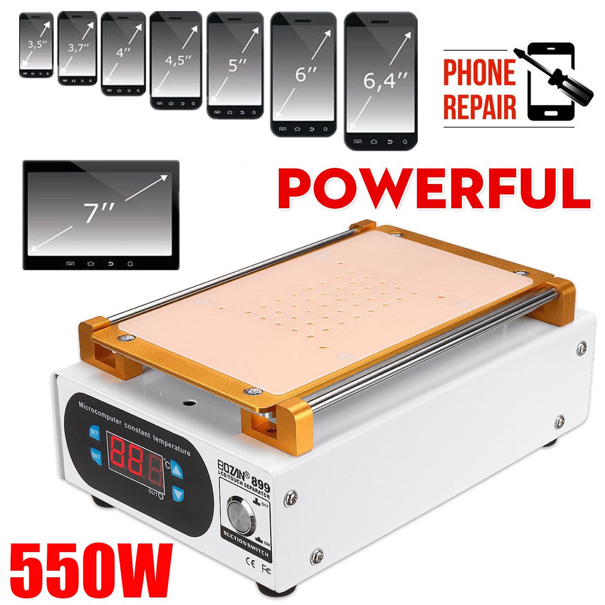 7Inch-2-Air-Pump-Built-in-Vacuum-Pump-Mobile-Phone-LCD-Glass-Screen-Separator-Repair-Machine-1844029-3