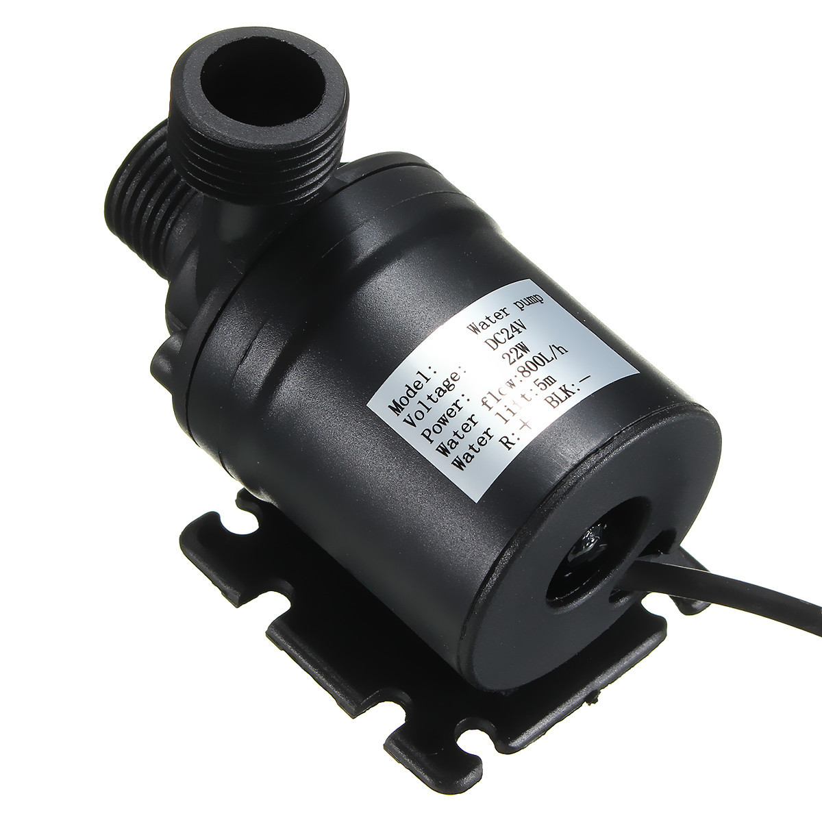 DC-24V-800LH-19W-5m-Lift-Mini-Quiet-Brushless-Motor-Submersible-Water-Pump-With-4mm-Threaded-Port-1100573-6