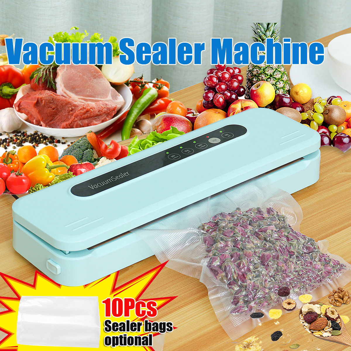 Electric-Vacuum-Sealer-Food-Fresh-Vacuum-Packing-Machine-W-10pcs-Sealer-Bags-1816039-1