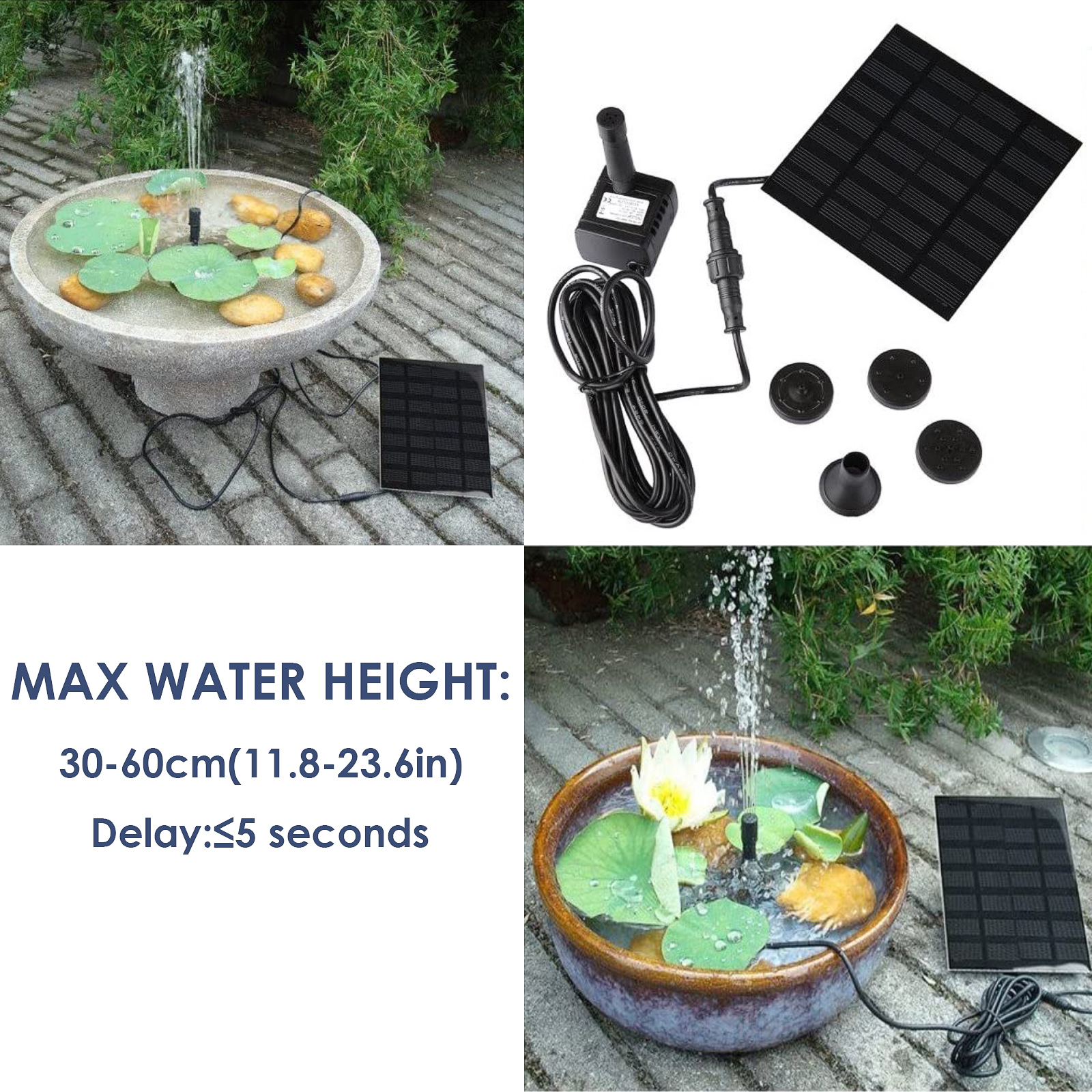 GOCHANGE-18W-180LH-Brushless-Solar-Panel-Fountain-Water-Pump-for-Garden-Pool-Pond-Aquarium-Fountain-1679433-4