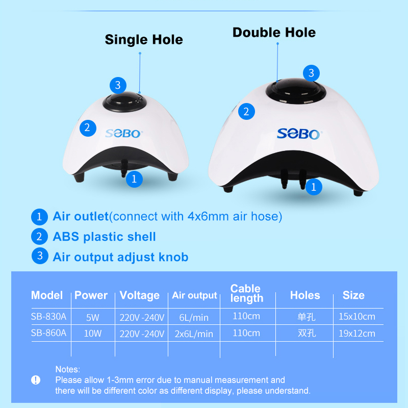 Silent-5W10W-AC-Electric-Oxygen-Pump-Portable-Single--Double-Hole-Fish-Tank-Aquarium-Water-Pump-1556785-4