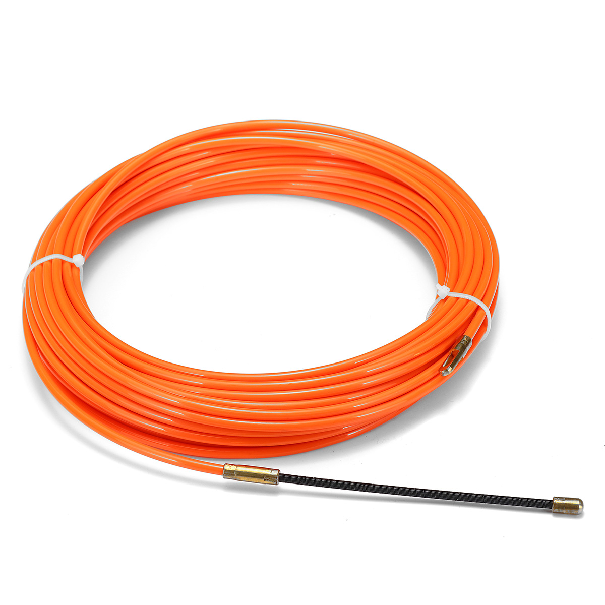 Cable-Push-Puller-Reel-Conduit-Nylon-Snake-Fish-Tape-Wire-Orange-4mm-15m-1379495-3