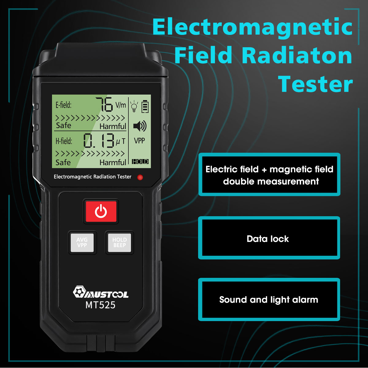 MUSTOOL-MT525-Electromagnetic-Radiation-Tester-Electric-Field--Magnetic-Field-1276997-1