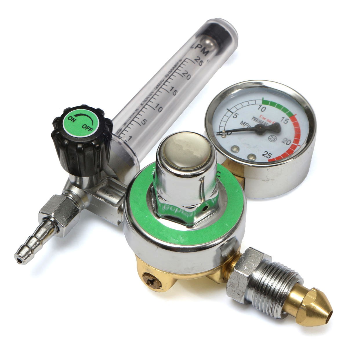 Argon-CO2-Gas-Mig-Tig-Flow-Meter-Welding-Weld-Regulator-Gauge-Welder-GGA580-Fits-1062642-6