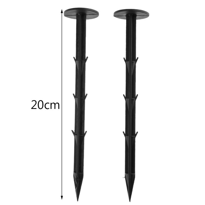 10pcsPack-Black-PP-Mulch-Shading-Pest-Control-Garden-Ground-Nail-Plastic-Film-Fixing-Tools-1337204-12