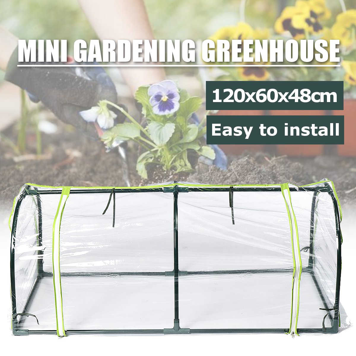 120x60x48cm-Mini-Greenhouse-Home-Outdoor-Flower-Plant-Gardening-Winter-Shelter-Cover-1717094-2