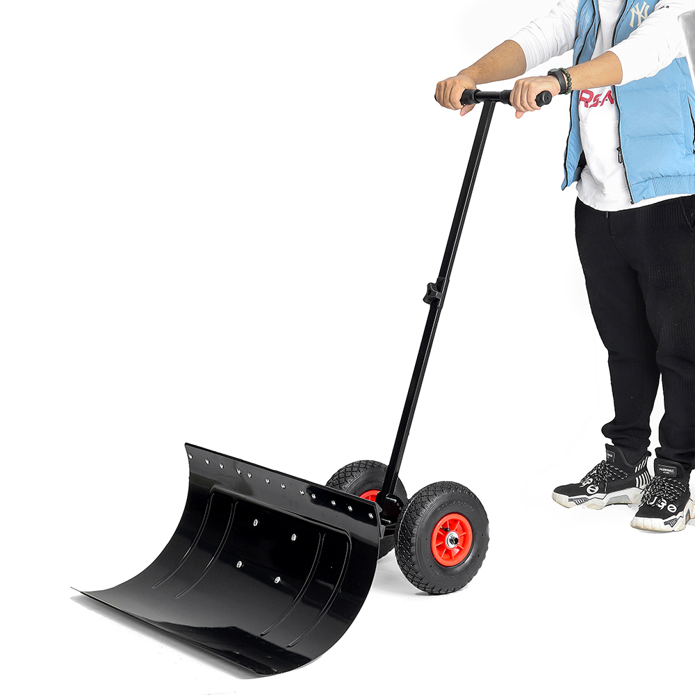 29-Inch-Wheeled-Snow-Shovel-Adjustable-Height-Multi-angle-Snow-Pusher-Garden-Snow-Plow-Shovel-with-W-1724800-5