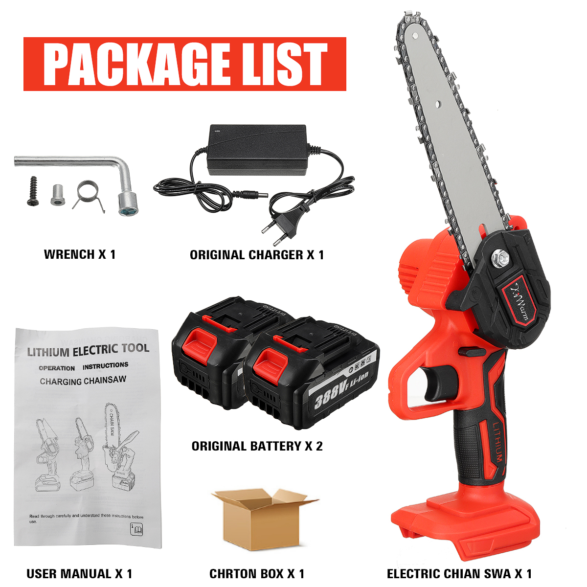 388VF-3000W-Cordless-Brushless-6Inch-Electric-Chain-Saw-Chainsaw-Firewood-Cutting-with-Battery-1954233-3