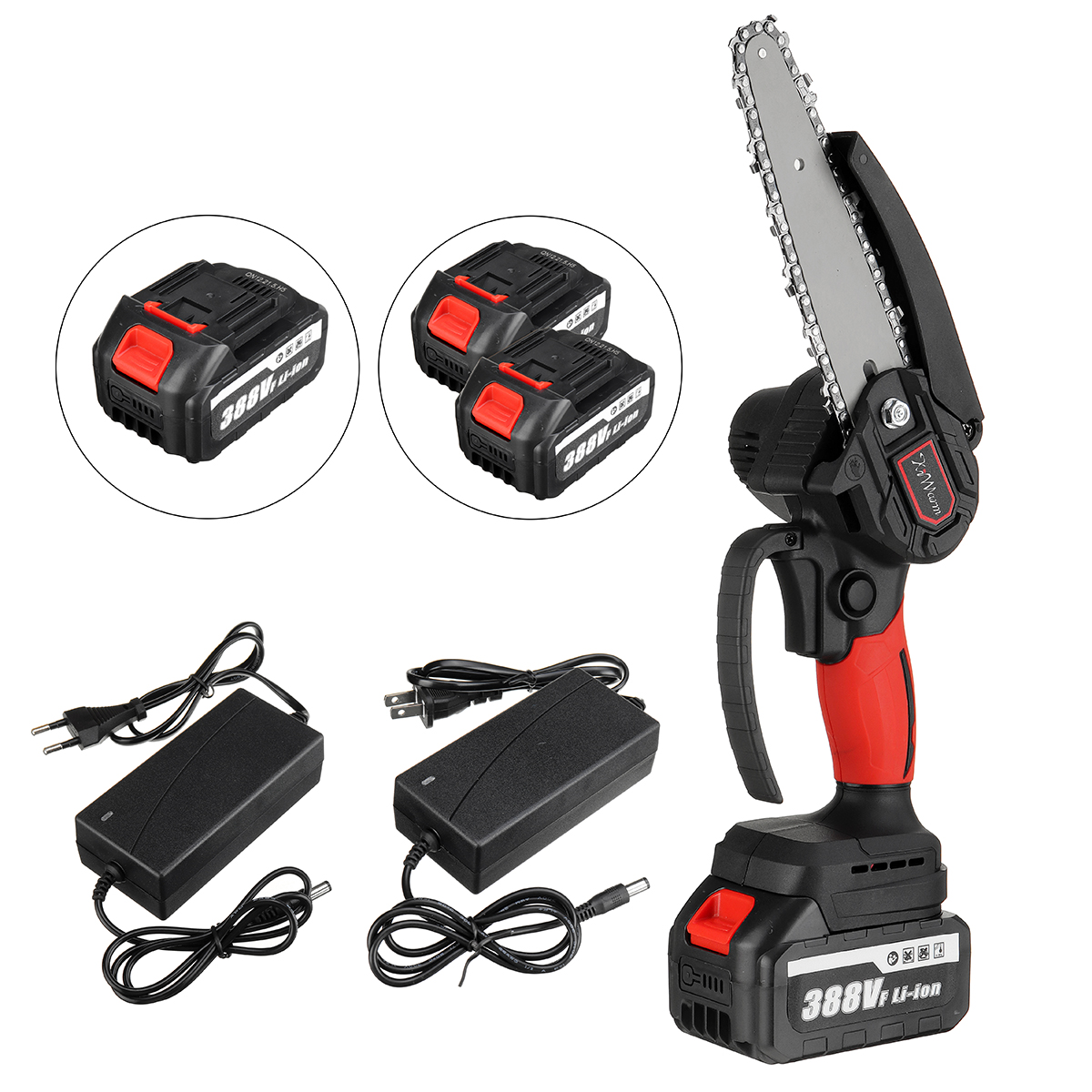 388VF-3000W-Cordless-Brushless-6Inch-Electric-Chain-Saw-Chainsaw-Firewood-Cutting-with-Battery-1954233-6