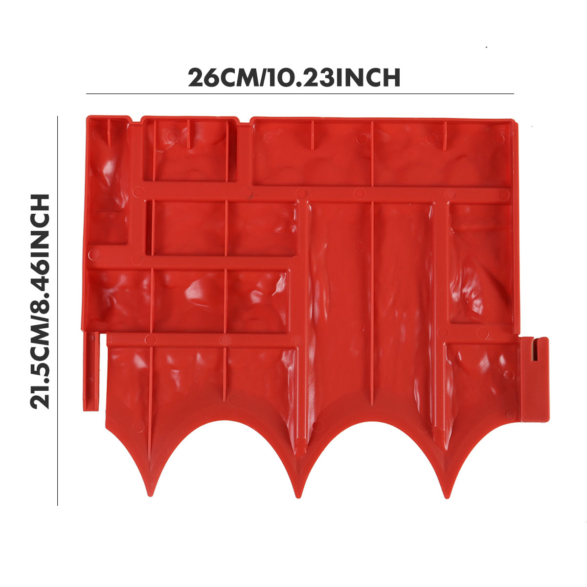 5PCS-Plastic-Garden-Fence-Panels-Garden-Fencing-Lawn-Edging-Plant-Border-Fence-1738338-6
