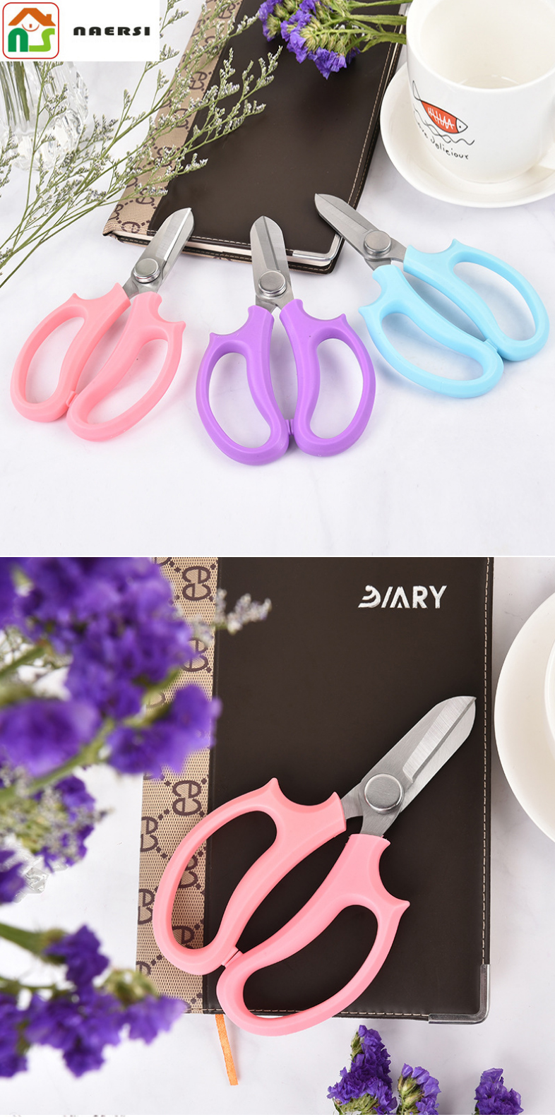 NAERSI-N0325HY001-Stainless-Steel-Bonsai-Pruning-Scissors-Gardening-Pruning-Shears-Flower-Arrangemen-1564939-1