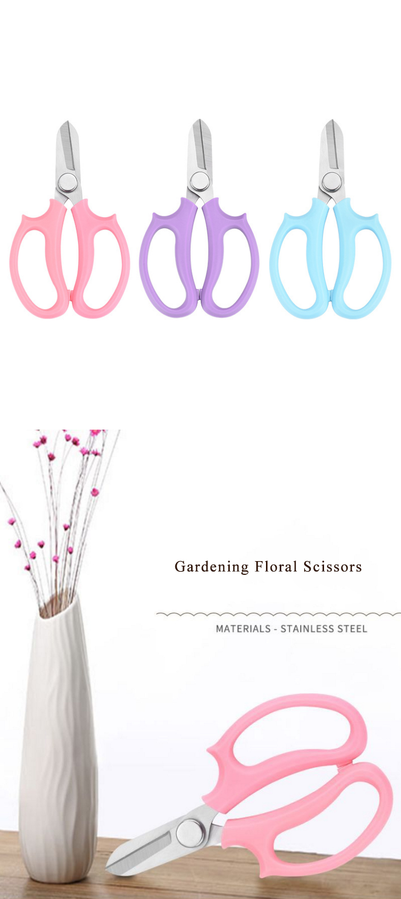 NAERSI-N0325HY001-Stainless-Steel-Bonsai-Pruning-Scissors-Gardening-Pruning-Shears-Flower-Arrangemen-1564939-2