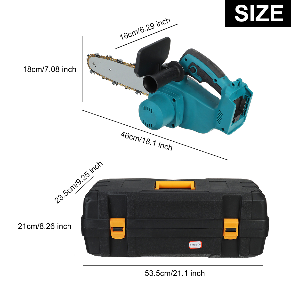 10-Inch-2000W-Brushless-Electric-Saw-Chainsaw-Garden-Woodworking-Wood-Cutters-Fit-Makita-18V-Battery-1890013-6
