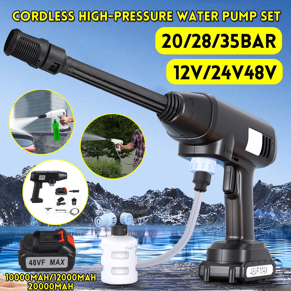 122448Vf-Cordless-High-Pressure-Water-Pump-Electric-Car-Washer-Washing-Machine-Spray-Guns-W-Battery-1858838-2