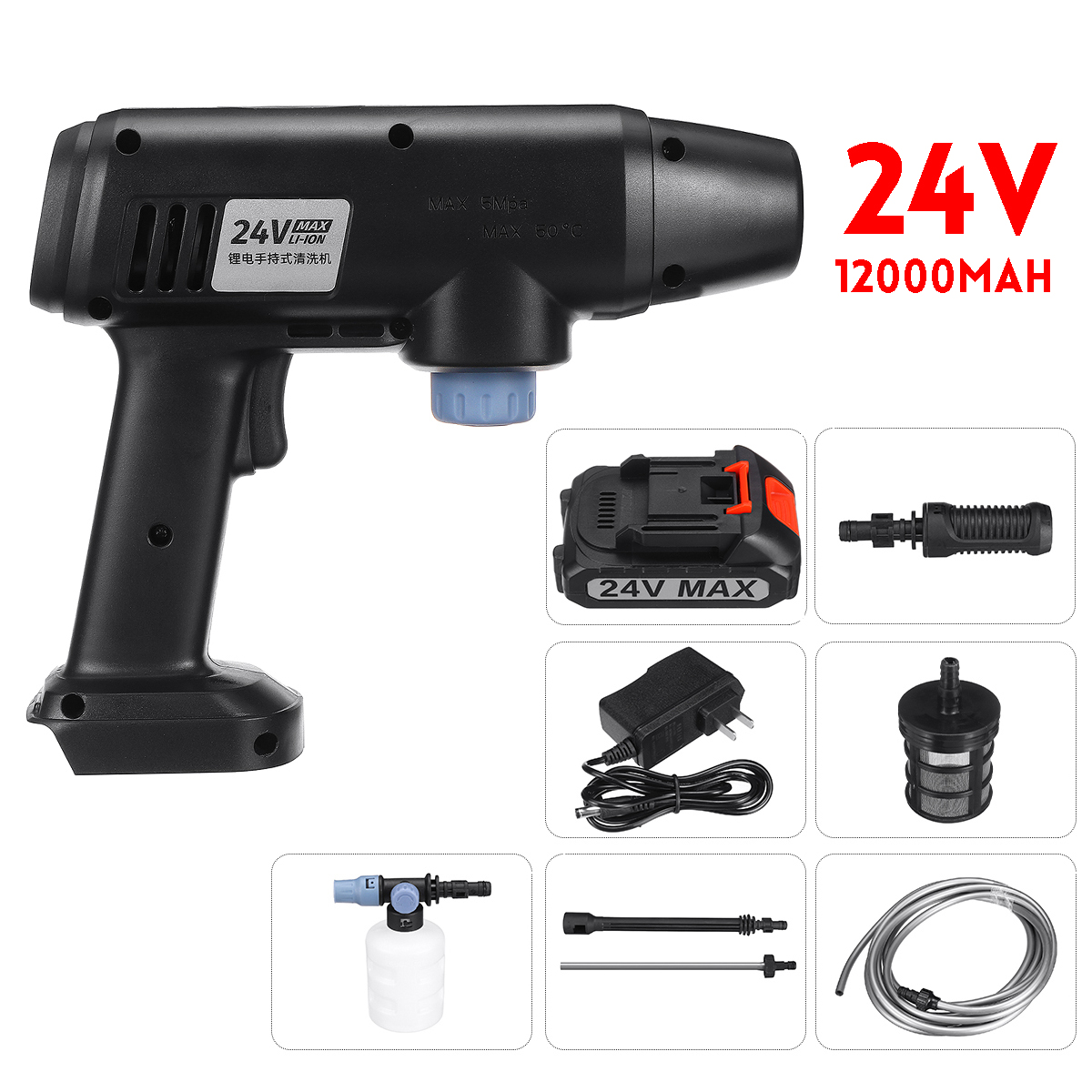 122448Vf-Cordless-High-Pressure-Water-Pump-Electric-Car-Washer-Washing-Machine-Spray-Guns-W-Battery-1858838-15