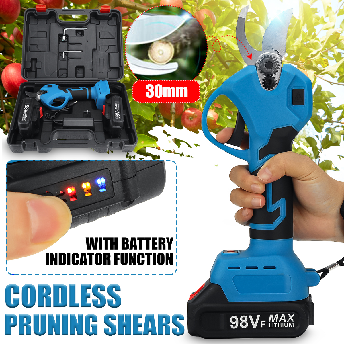1500W-30mm-Cordless-Electric-Scissors-Electric-Pruning-Secateur-Shears-Rechargeable-Wood-Cutter-W-12-1900899-1