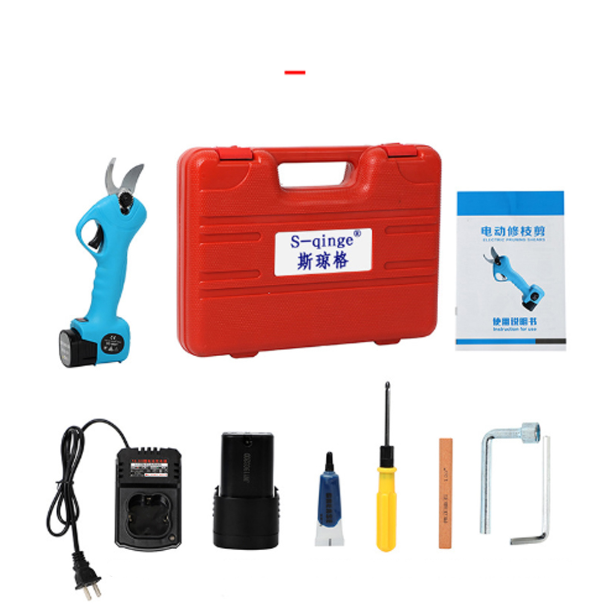 168V-Cordless-Electric-Secateur-Branch-Cutter-Pruner-Pruning-Shears-W-2Pcs-Li-ion-Battery-1532608-10