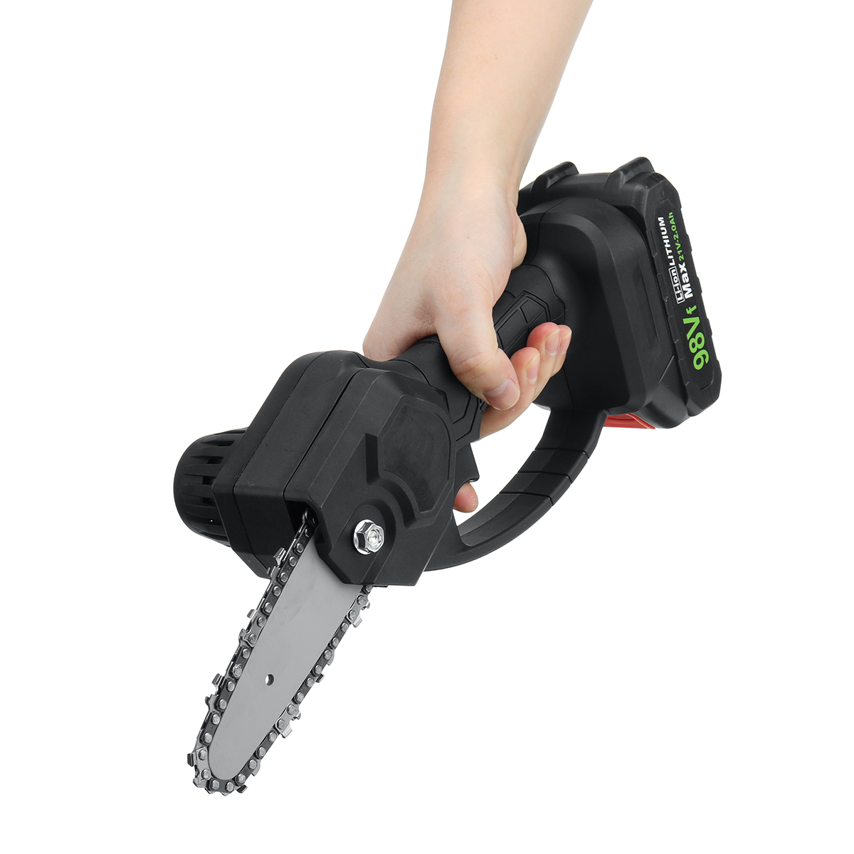 18V-Cordless-Electric-Chain-Saw-Brushless-Woodworking-Power-Tools-w-1pc-Battery-1799788-1