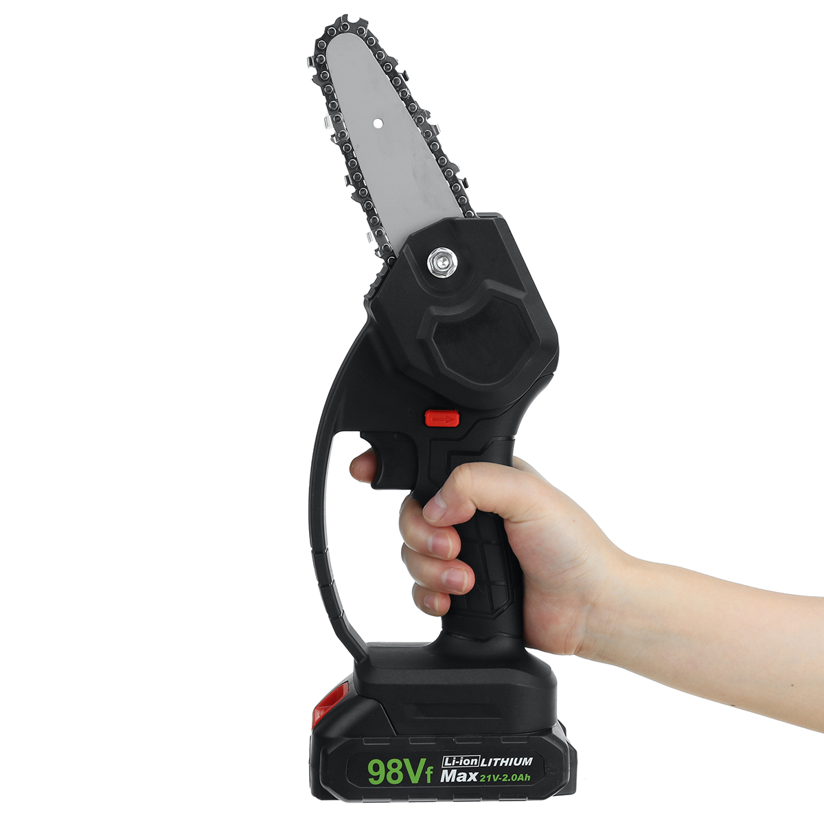 18V-Cordless-Electric-Chain-Saw-Brushless-Woodworking-Power-Tools-w-1pc-Battery-1799788-2