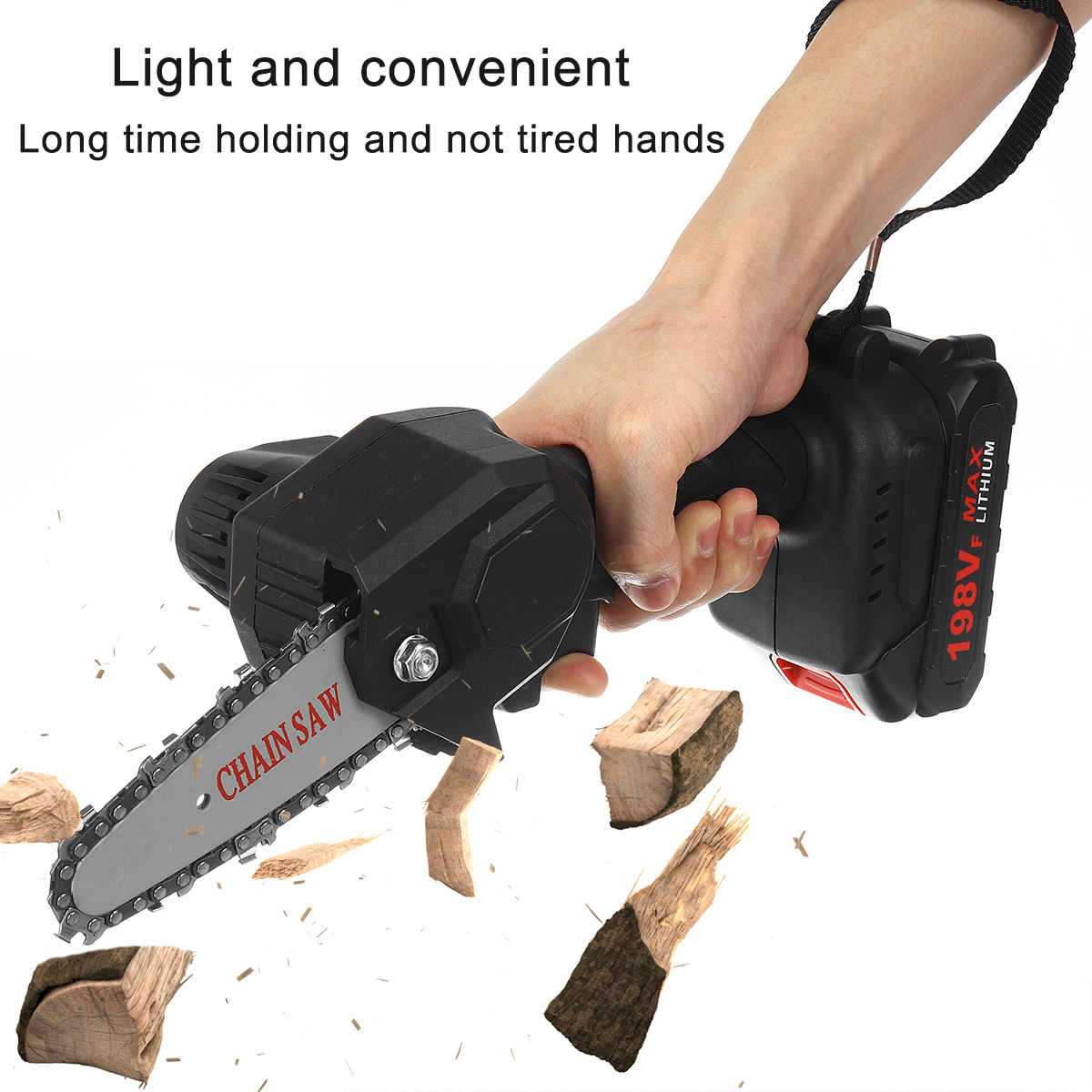 21V-4-Inch-600W-Electric-Chain-Saw-Handheld-Cordless-Rechargeable-Portable-Woodworking-Saw-W-012pcs--1807522-3