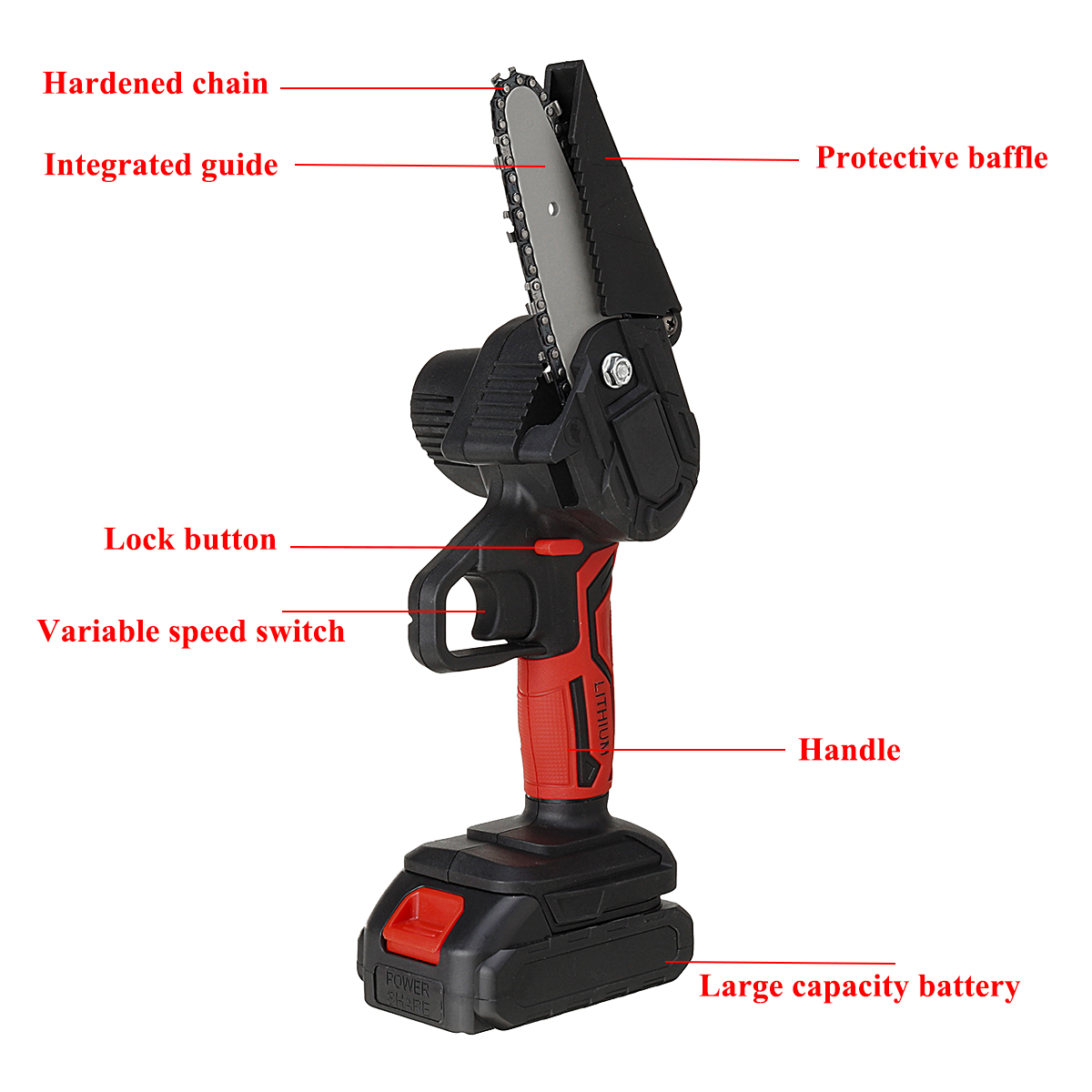 21V-46-Inch-Cordless-Electric-Chain-Saw-One-Hand-Saw-Mini-Portable-Woodworking-Wood-Cutter-W-2pcs-Ba-1880984-5
