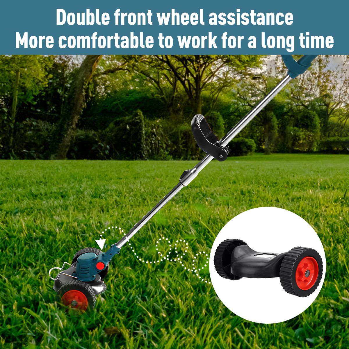 21V-Electric-Lawn-Mower-Cordless-Grass-Trimmer-Cutter-Pruning-Weed-Garden-Tools-1843011-3
