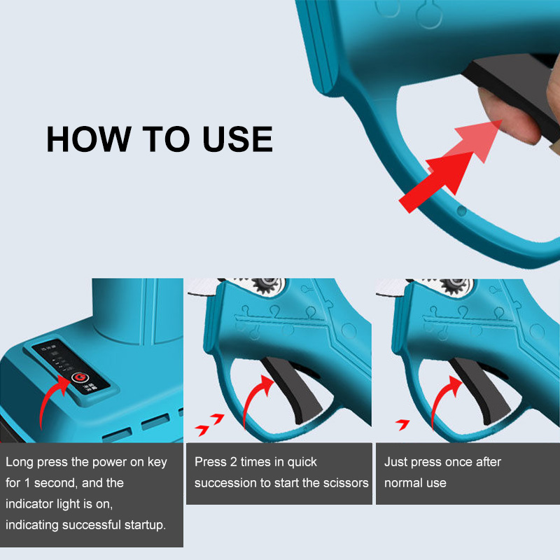 30mm-Cordless-Electric-Scissors-Pruning-Shears-4-Gear-Adjustable-Tree-Branch-Pruner-For-Makita-18V-B-1752048-10