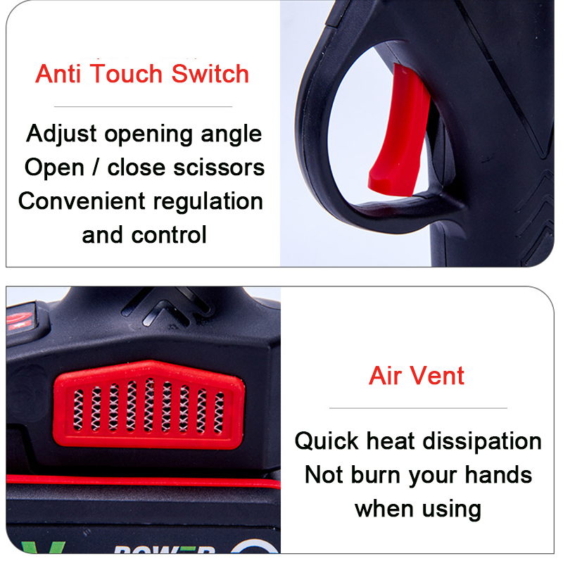 36VF-25mm-Cordless-Electric-Pruning-Shears-Cutter-Li-ion-Tree-Branch-Cutting-Tool-W-1-or-2-Battery-1670530-8
