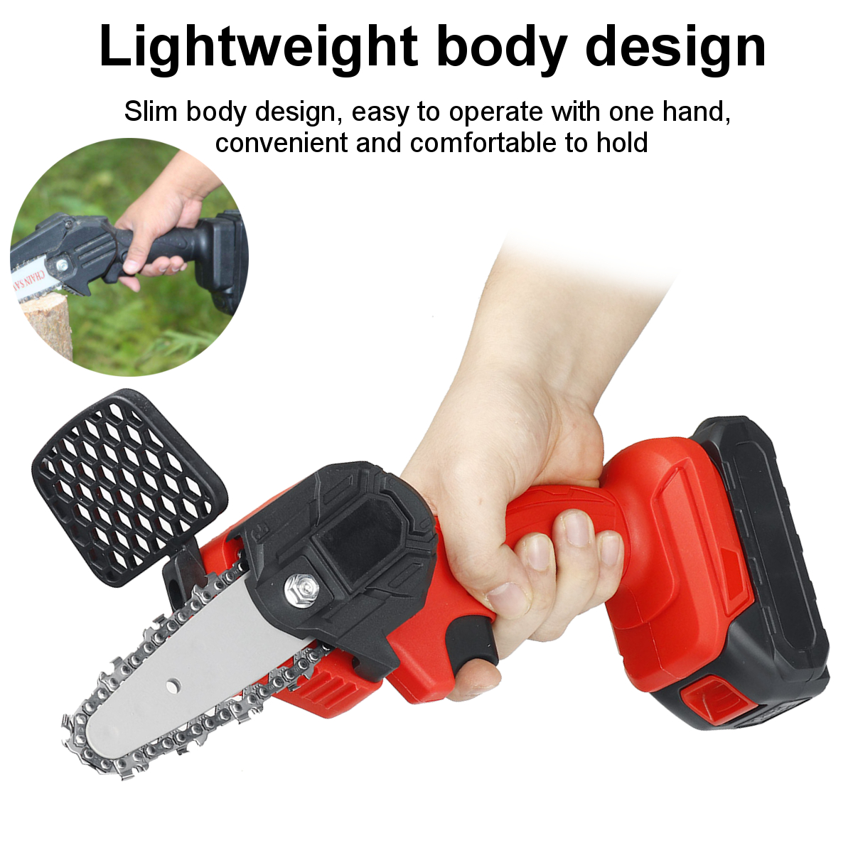 550W-24V-4-Mini-Cordless-Electric-Chain-Saw-One-Hand-Woodworking-Wood-Cutter-W-2pcs-Battery-1800750-2