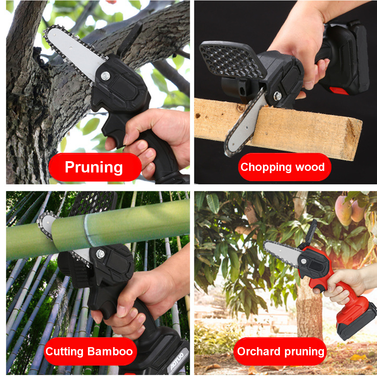 550W-24V-4-Mini-Cordless-Electric-Chain-Saw-One-Hand-Woodworking-Wood-Cutter-W-2pcs-Battery-1800750-6