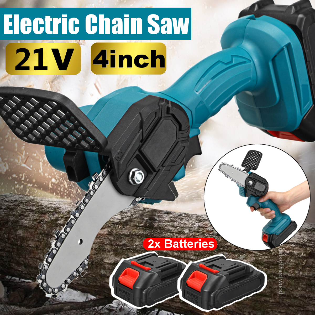 550W-48VF-4-Mini-Cordless-One-Hand-Electric-Chain-Saw-Woodworking-Wood-Cutter-W-2pcs-Battery-1847047-1