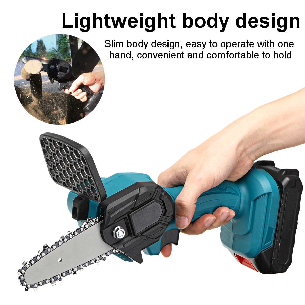 550W-48VF-4-Mini-Cordless-One-Hand-Electric-Chain-Saw-Woodworking-Wood-Cutter-W-2pcs-Battery-1847047-3