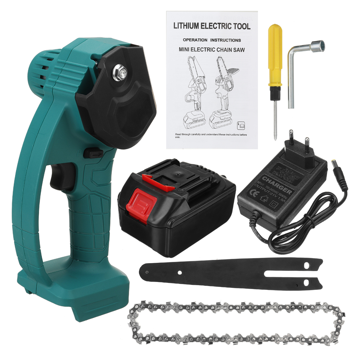 6-Inch-Cordless-Electric-Chain-Saws-One-Hand-ChainSaw-Woodworking-Tool-W-1-or-2pcs-Battery-98VF68VF-1816050-5