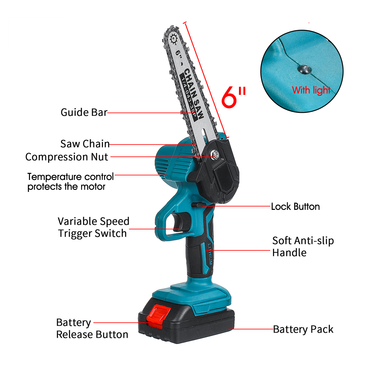 6-Inch-Electric-Chain-Saw-Portable-Chainsaws-Cutter-Woodworking-Tool-W-1pc-or-2pcs-Battery-1824775-12