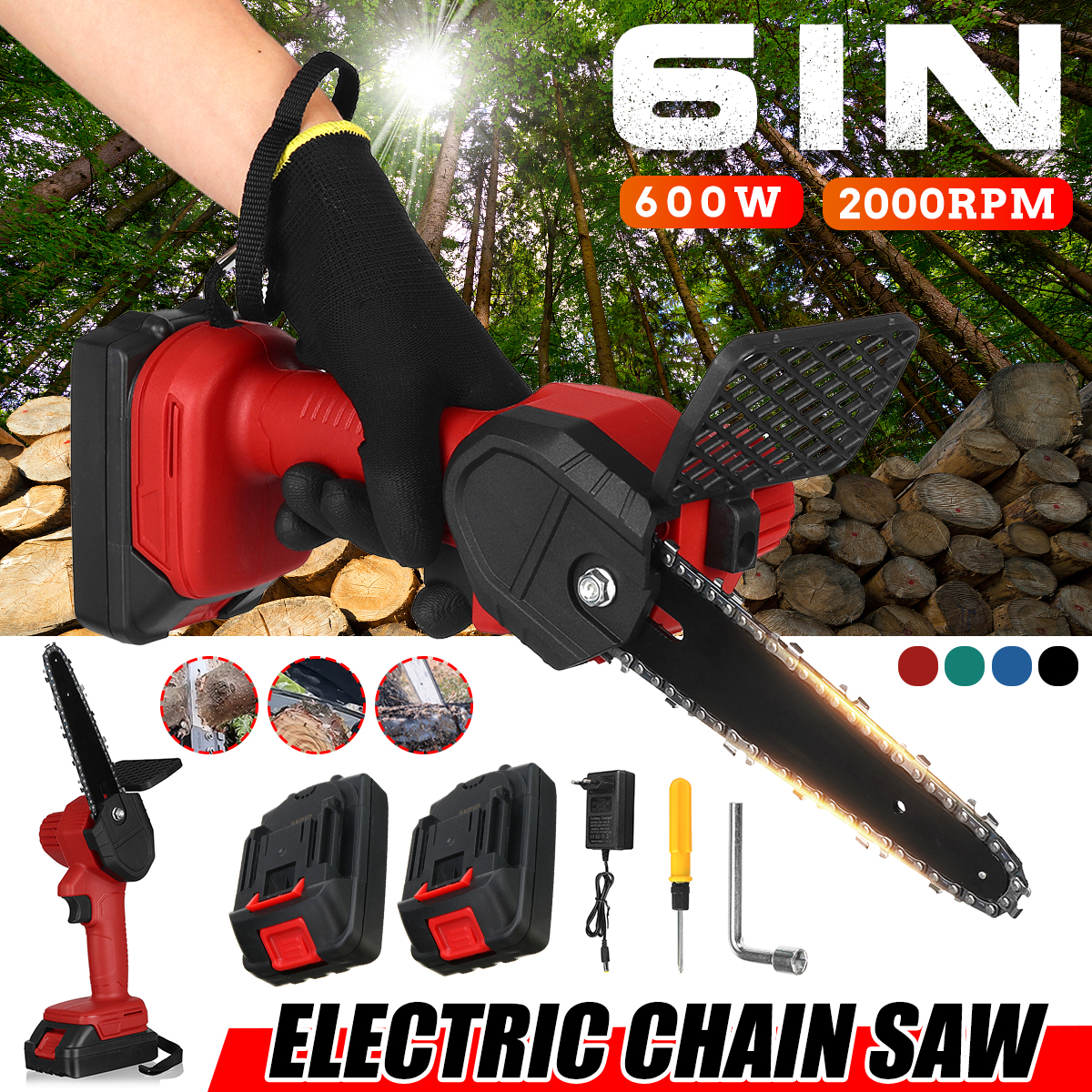 6-Inch-Electric-Chain-Saw-Portable-Woodworking-Tool-Wood-Cutter-Chainsaw-W-12pcs-Battery-1845863-1