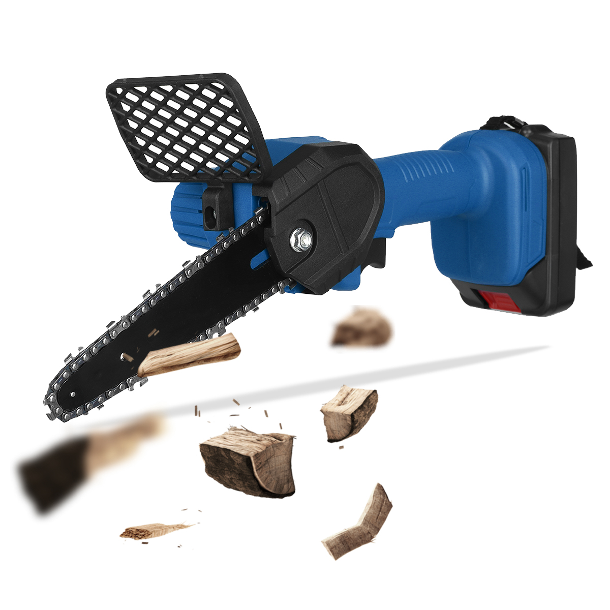 6-Inch-Electric-Chain-Saw-Portable-Woodworking-Tool-Wood-Cutter-Chainsaw-W-12pcs-Battery-1845863-11