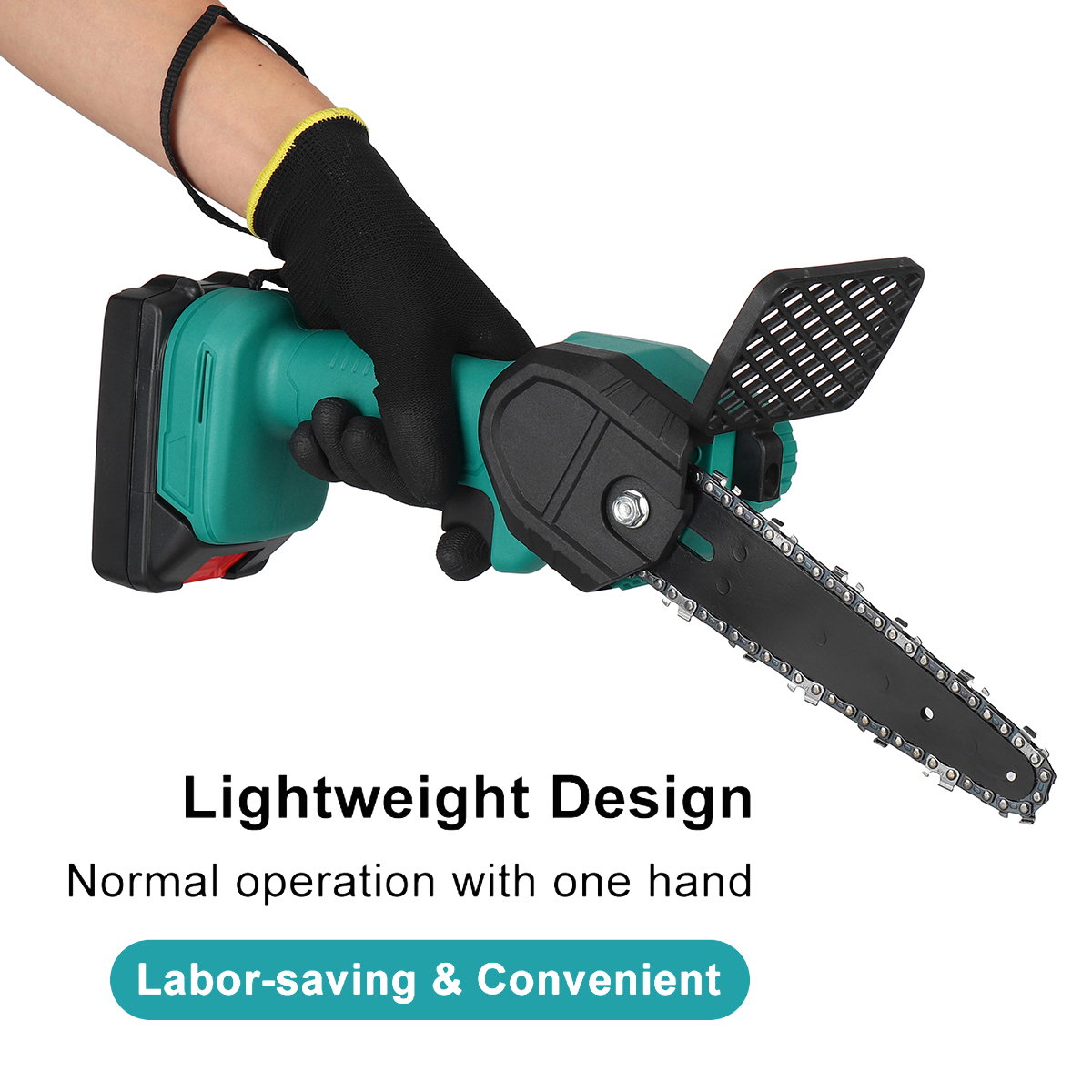 6-Inch-Electric-Chain-Saw-Portable-Woodworking-Tool-Wood-Cutter-Chainsaw-W-12pcs-Battery-1845863-3