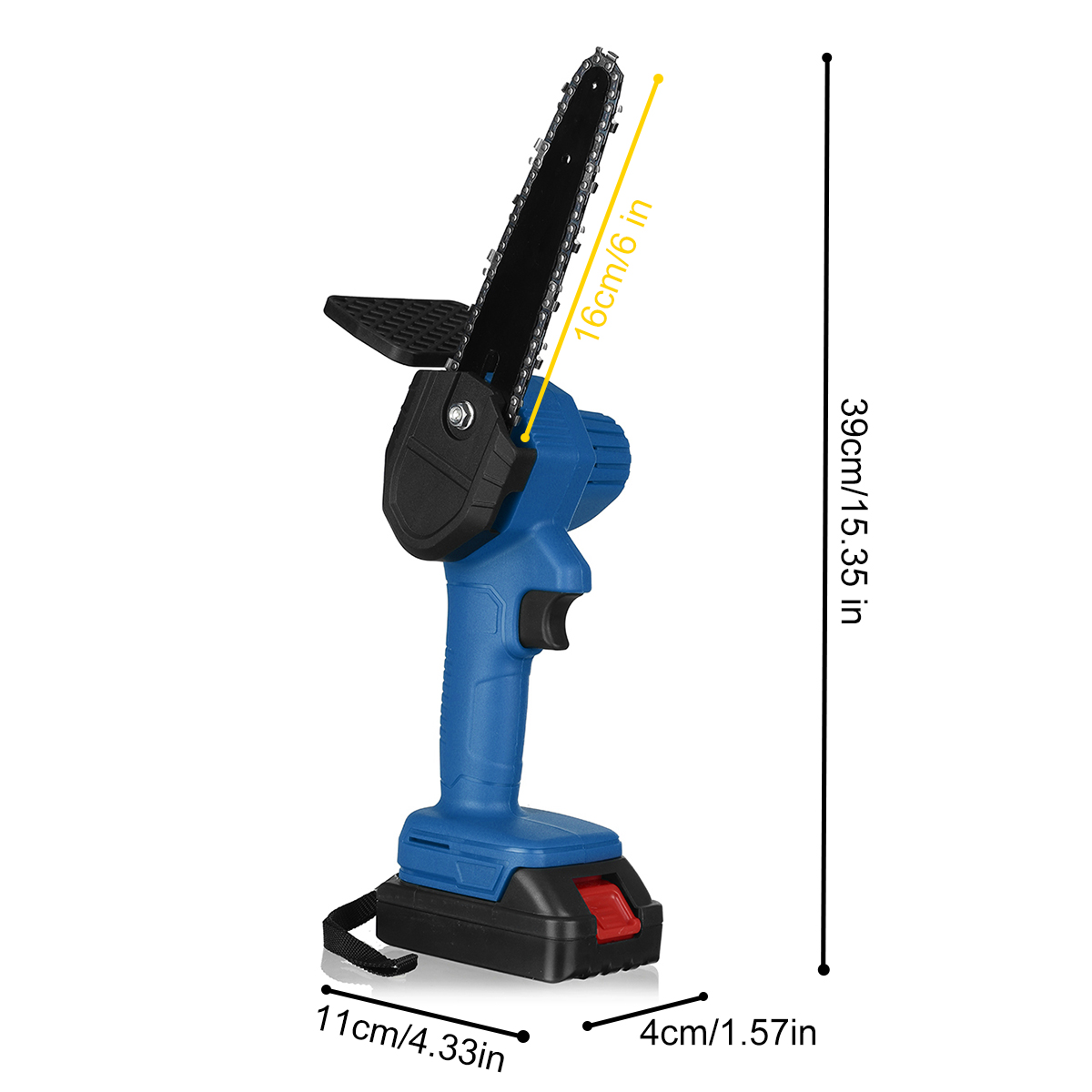 6-Inch-Electric-Chain-Saw-Portable-Woodworking-Tool-Wood-Cutter-Chainsaw-W-12pcs-Battery-1845863-9