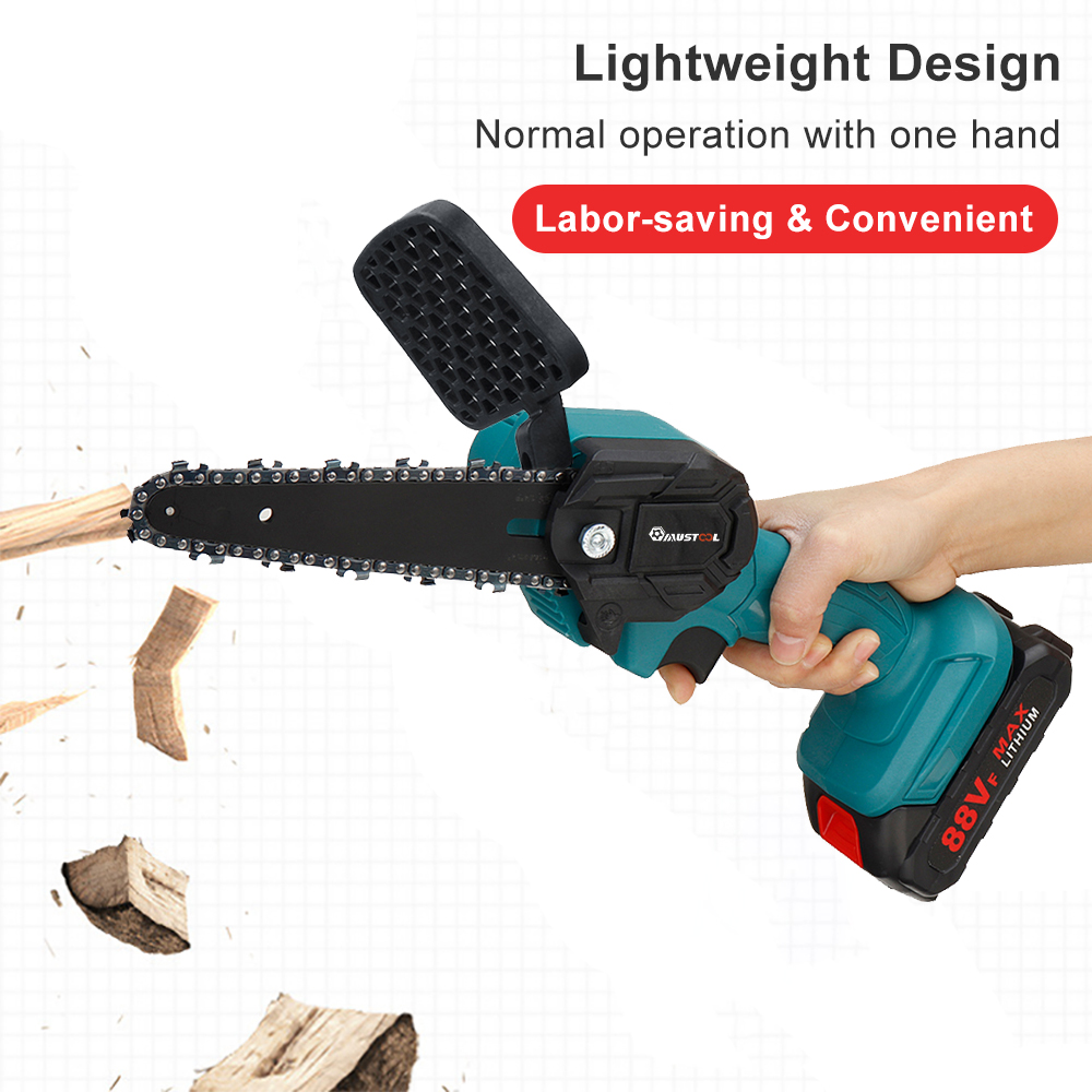 6Inch-1200W-Electric-Chain-Saw-Pruning-ChainSaw-Cordless-Woodworking-Cutter-Tool-W-2pcs-Battery-220V-1830642-7