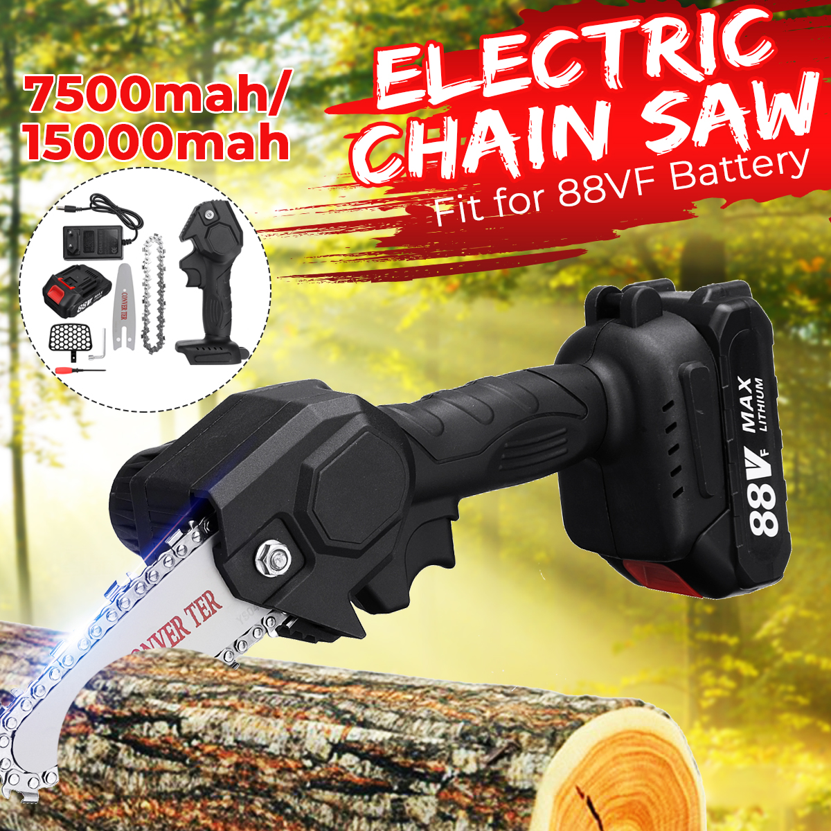 800W-88VF-4inch-Electric-Chain-Saw-Woodworking-Saw-Portable-Gardening-Cutting-Tool-1780850-2