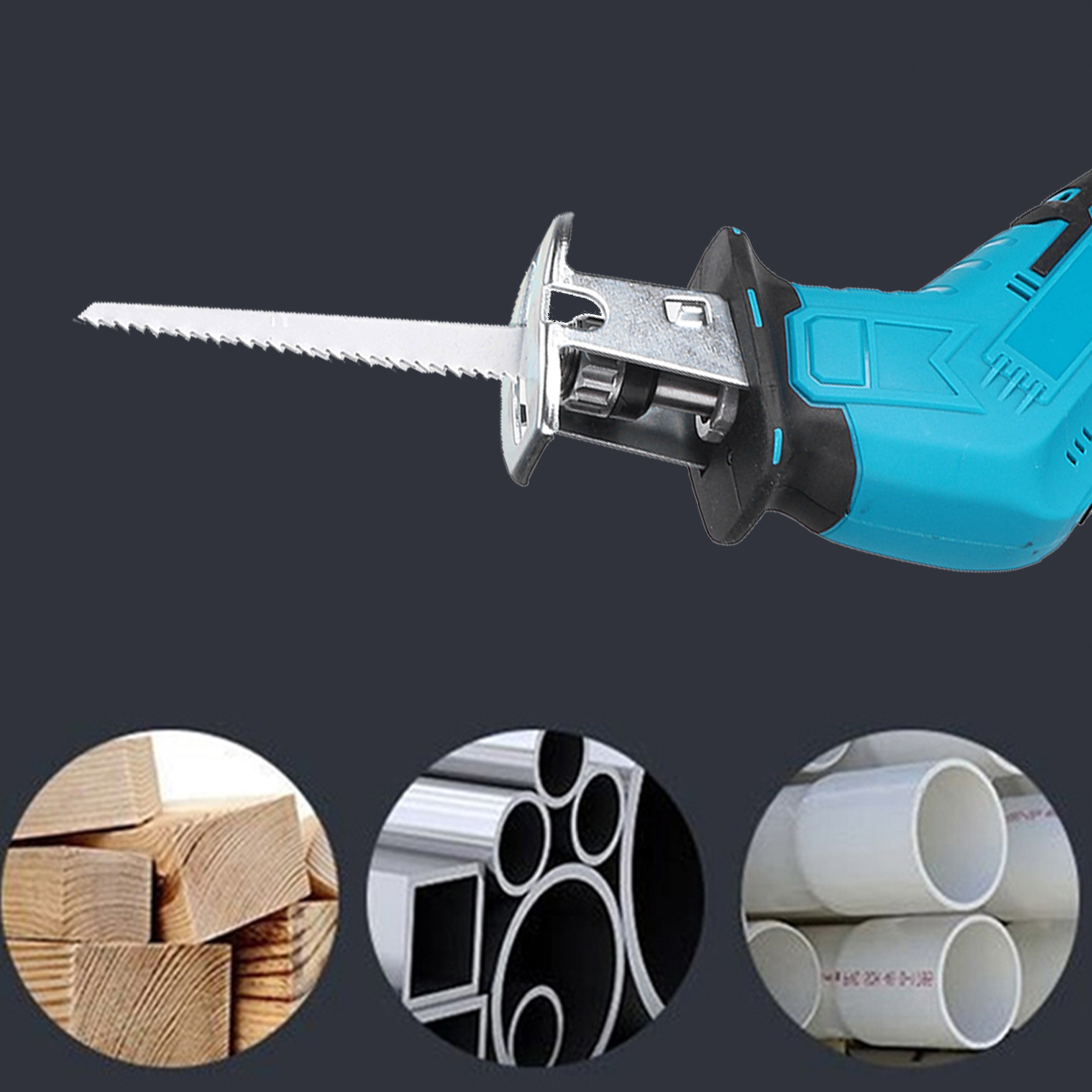 88V-12000mAh-Cordless-Reciprocating-Saw-Adjustable-Speed-Electric-Cutting-Chainsaw-For-Wood-1781939-5