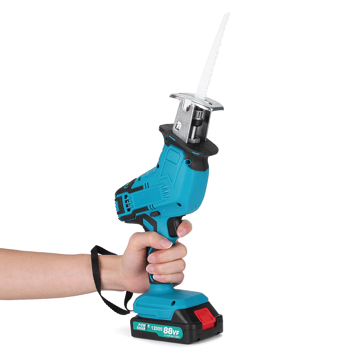 88V-12000mAh-Cordless-Reciprocating-Saw-Adjustable-Speed-Electric-Cutting-Chainsaw-For-Wood-1781939-10