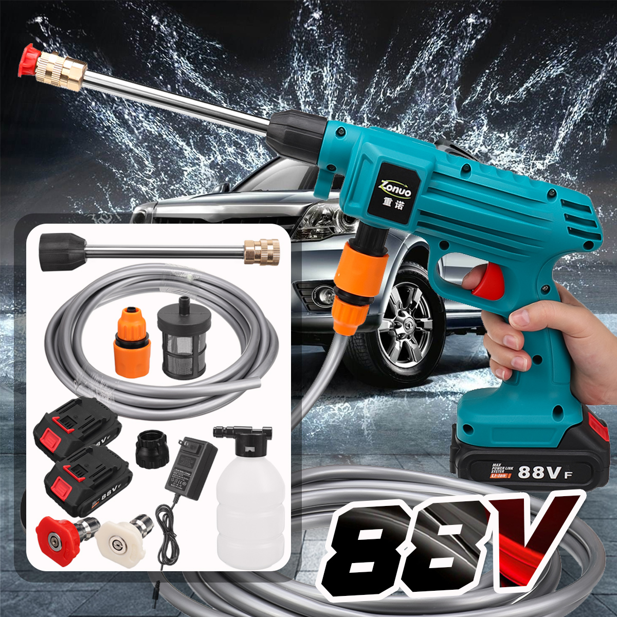 88VF-Cordless-High-Pressure-Washer-Car-Washing-Spray-Guns-Water-Cleaner-W-12-Battery-For-MAKITA-1870563-1