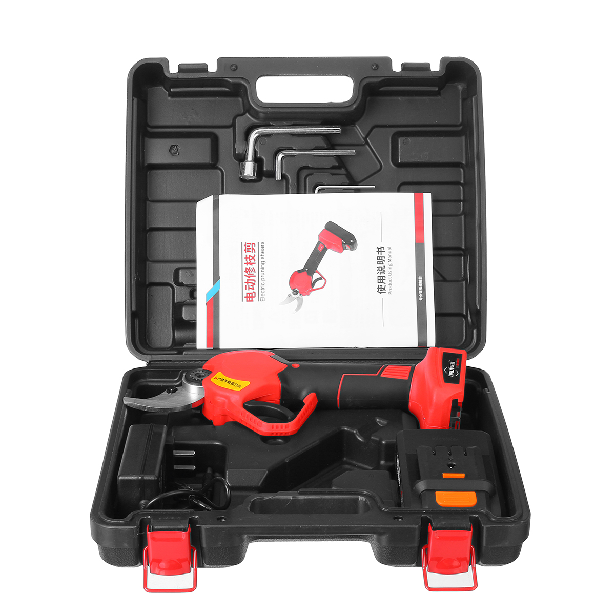 900W-21V-Electric-Pruning-Shears-Gardening-Scissors-Branches-Cutter-W-12pcs-Battery-1783171-3