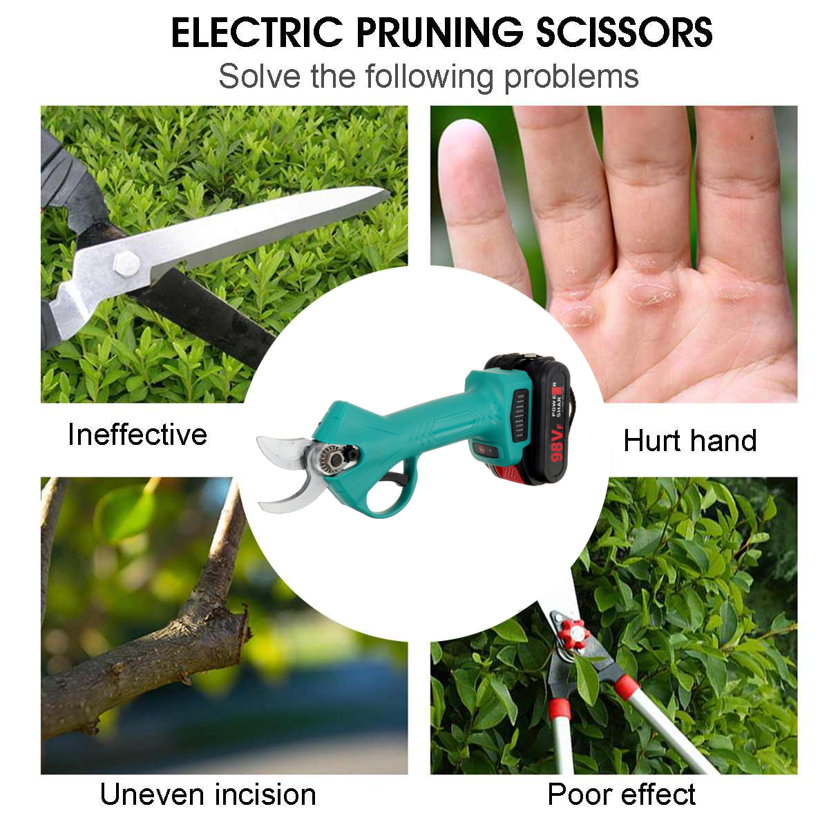 98VF-Cordless-Electric-Branch-Scissors-30mm-Pruning-Shears-Pruner-Ratchet-Cutter-1740322-8