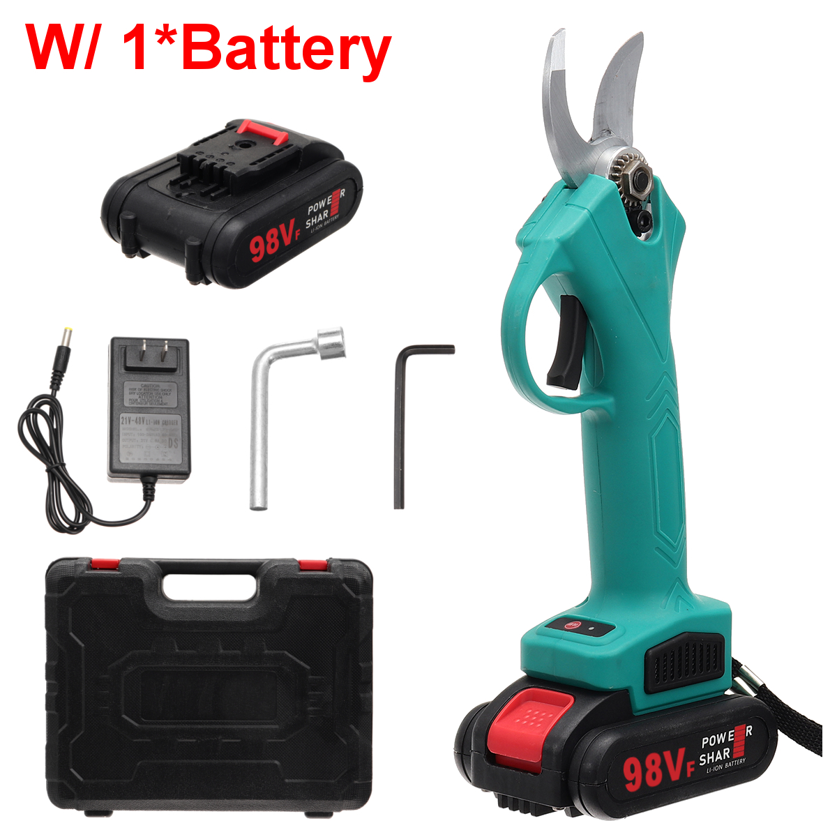 98VF-Cordless-Electric-Branch-Scissors-30mm-Pruning-Shears-Pruner-Ratchet-Cutter-1740322-10