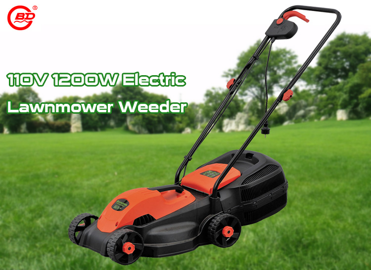 BODA-110V-1200W-Electric-Lawn-Mower-Hand-Push-Gardening-Grass-Trimmer-Weeding-Machine-1047642-1