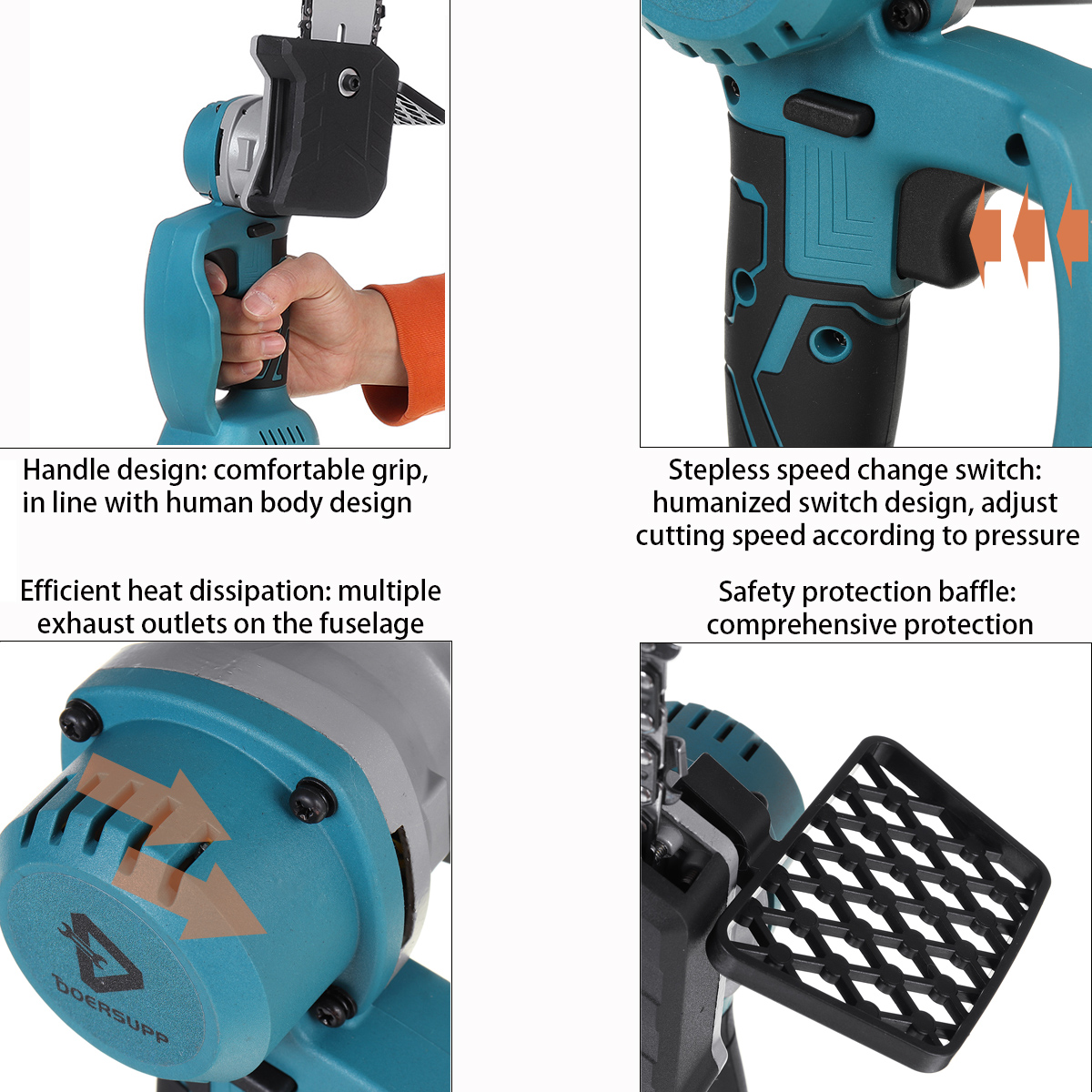 Doersupp-21V-Cordless-Electric-Chain-Saw-Wood-Mini-Cutter-One-Hand-Saw-Woodworking-Tool-1814645-11